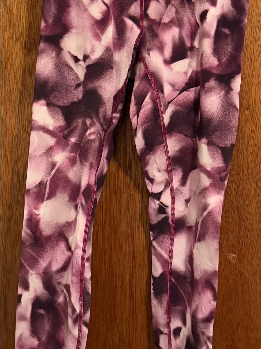 lululemon athletica Purple Floral-Print Leggings